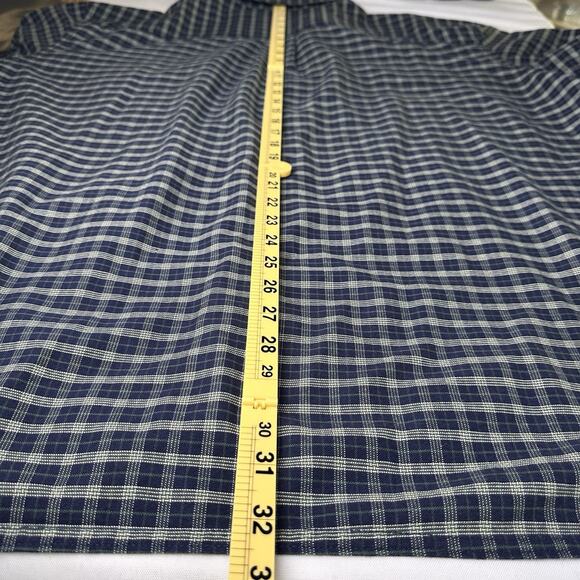 Woolrich Elite Series Tactical 2XL shirt blue check plaid long sleeve - Picture 12 of 13